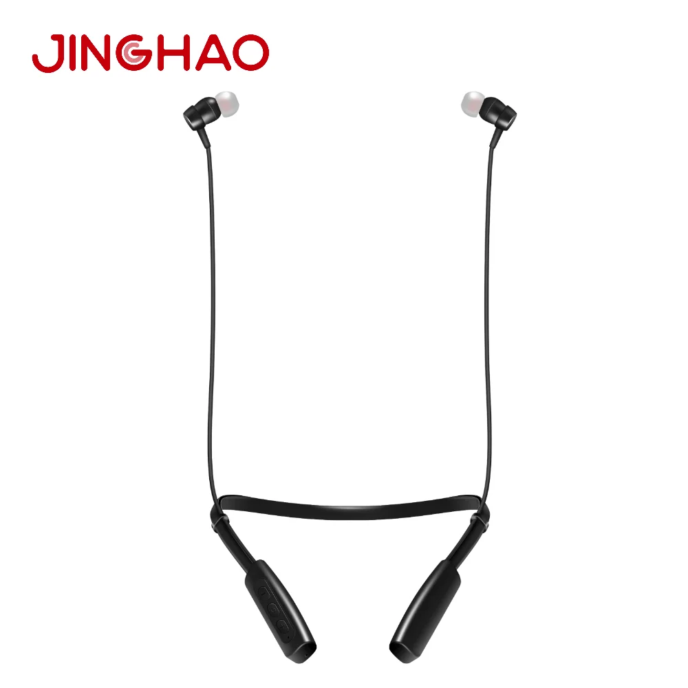JINGHAO TW4 OTC спортивный перезаряжаемый Bluetooth шейный слуховой аппарат для мягкой и