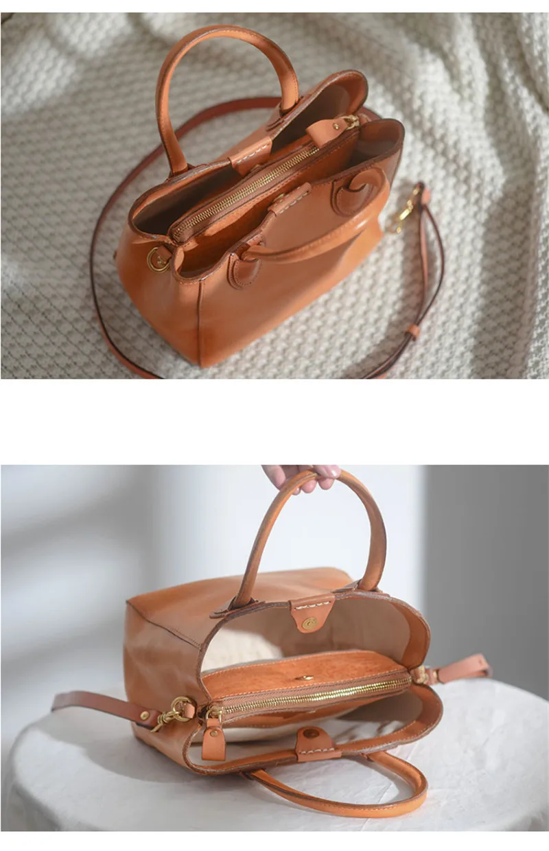 Fashion natural genuine leather ladies party small handbag simple casual high-quality real cowhide women shoulder messenger bag