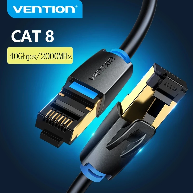 

4026 Ventie Cat8 Ethernet Kabel 40Gbps RJ45 Netwerk Kabel Kat 8 Sstp RJ45 Patch Cord Voor Pc Modem Router Laptop kabel Ethernet