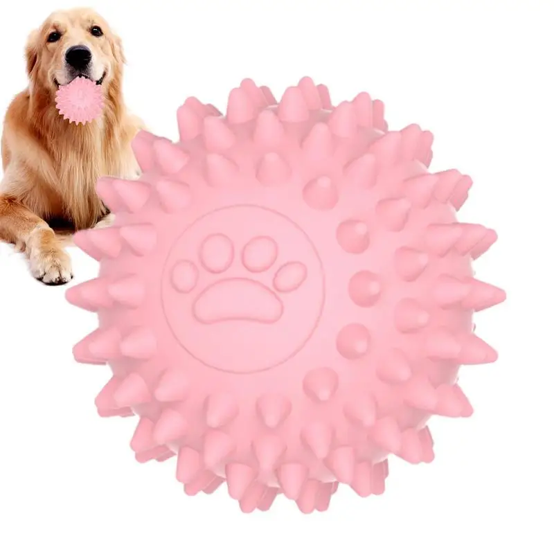 

Pet Toys Bite Resistant Sound Toy Ball Chew Teeth Cleaning Balls Dog Puzzle Teething Toys Ball Alls Bite Resistant Chew Toys