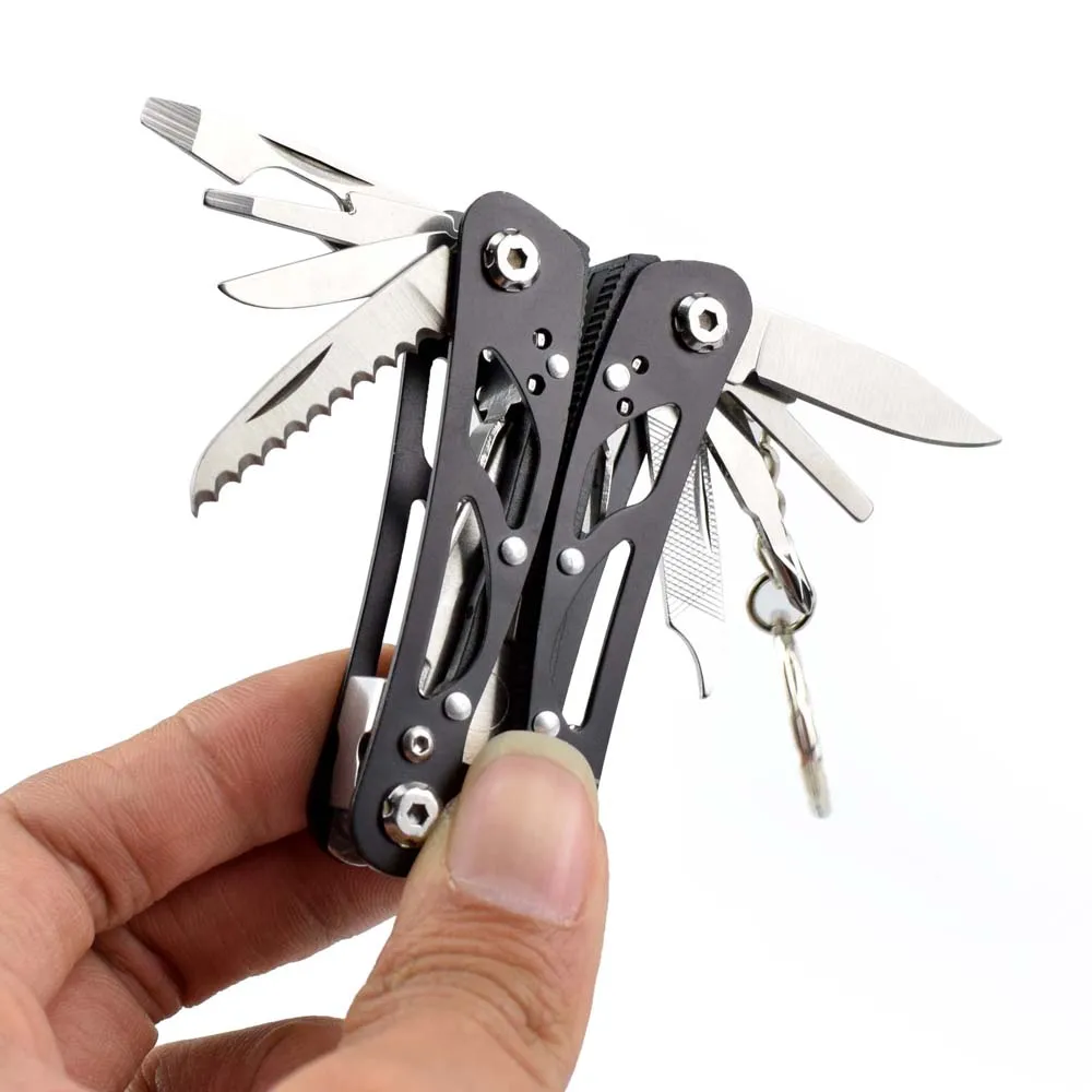 Мульти карманные мини складные плоскогубцы портативная электрическая проволока