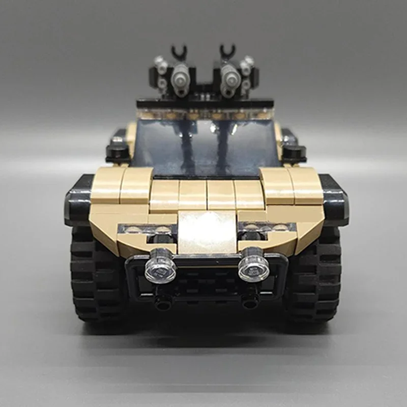 Фото 270 деталей MOC Speed Champion: Городской бронированный спортивный автомобиль 4x4, конструктор, гоночная техника, креативные игрушки для гаража, подарки для детей №4