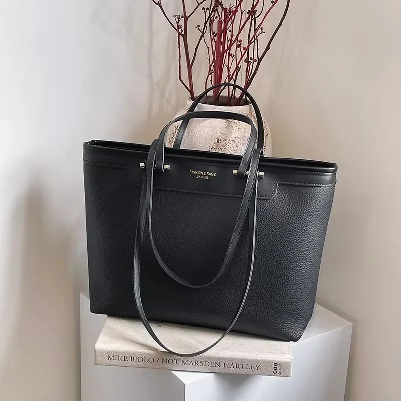 Autumn and Winter New Styles PU Tote Bags Large Capacity High Quality Sense of Luxury Shoulder Handbags for Women 2025