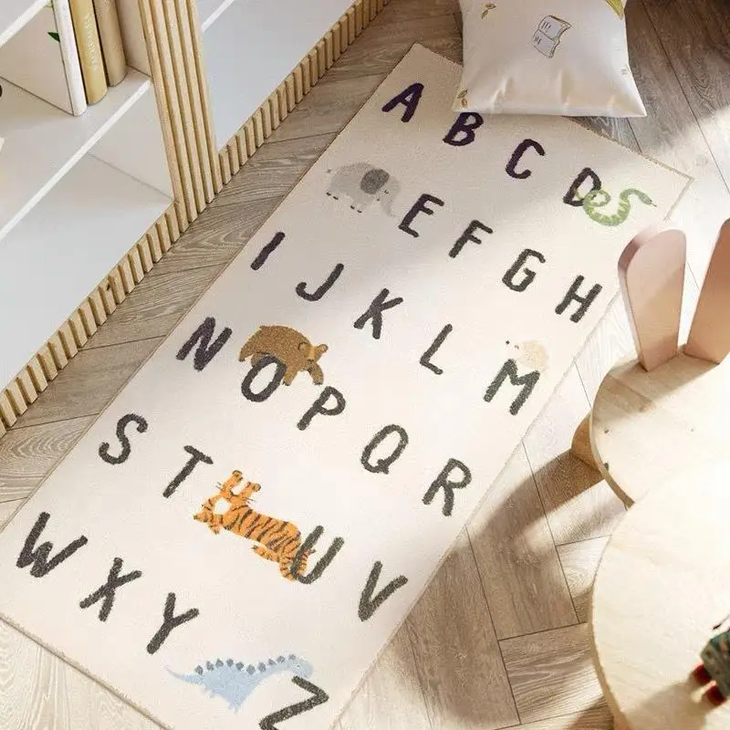 

Cartoon English Alphabet Carpet Children's Early Education Baby Crawling Blanket Cute Simple Home Decoration Floor Mat