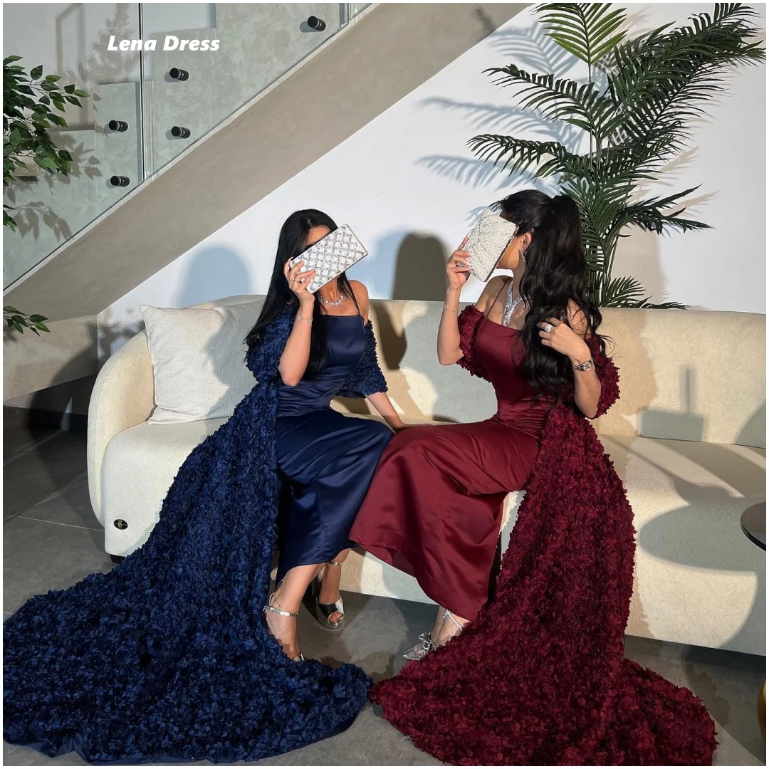 Lena Свадебное платье с открытыми плечами Русалка на заказ Элегантные платья для