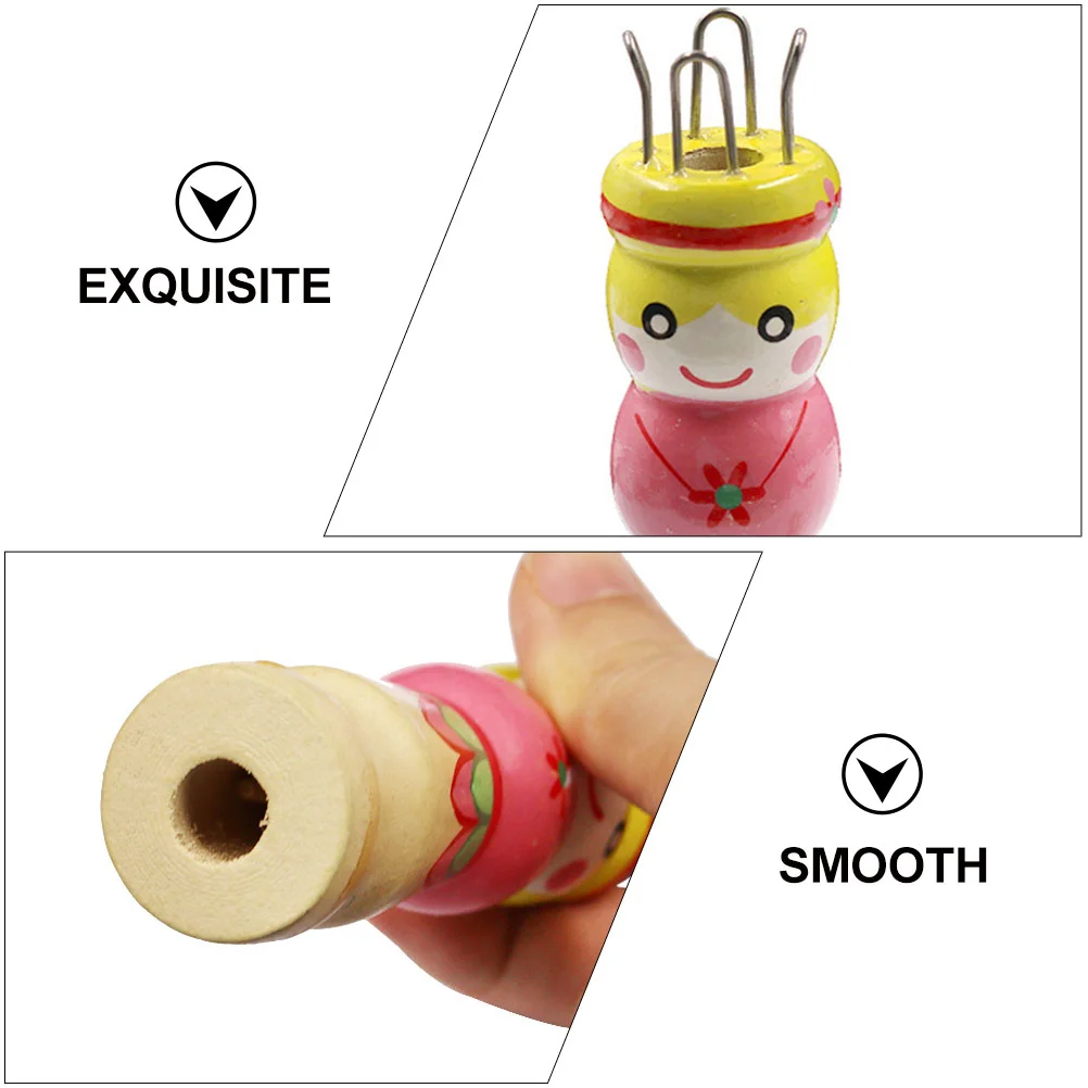 2 комплекта дерева инструменты для самостоятельного вязания пробковые поставки