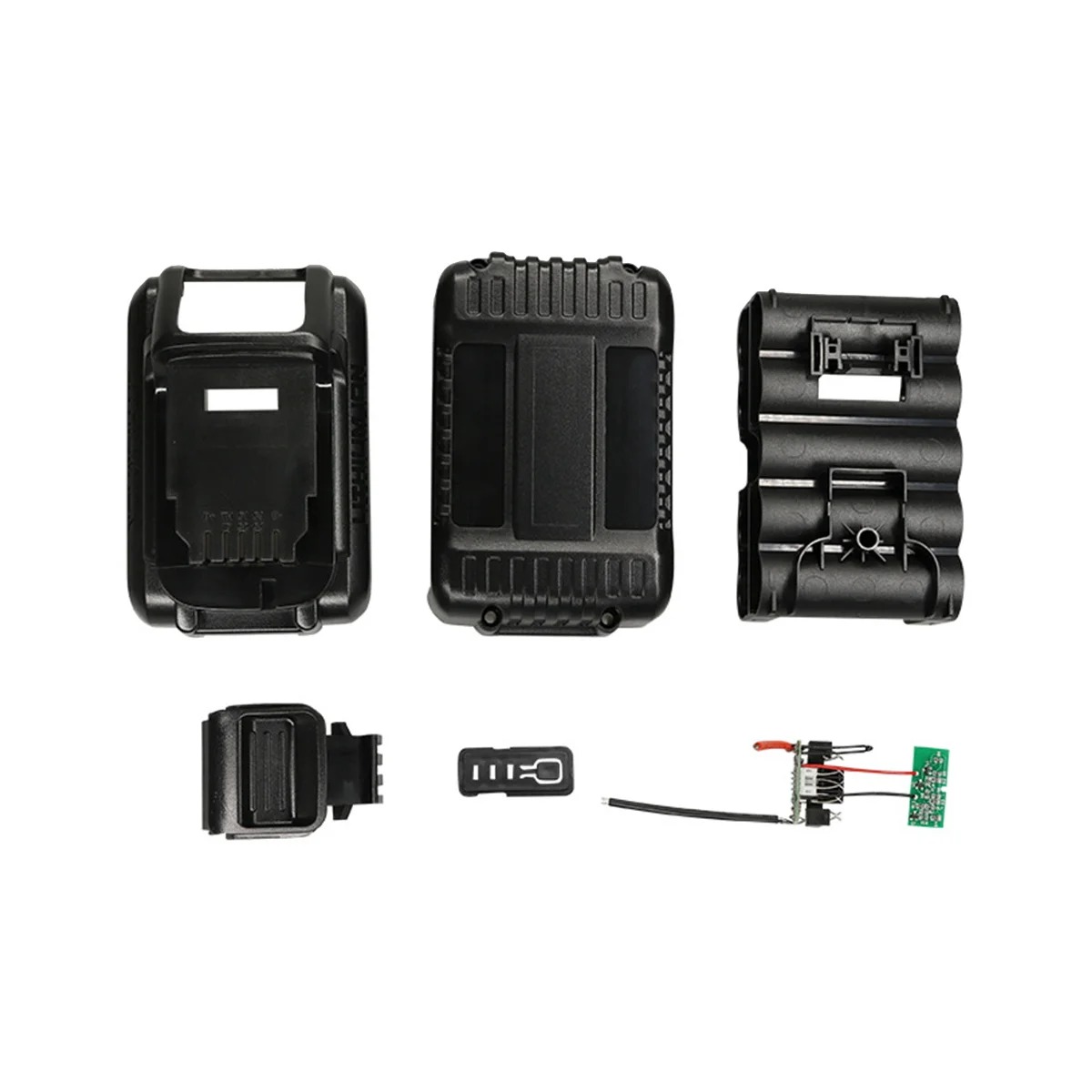 

DCB206 Protective Board+Plastic Case for DeWalt DCB206 20V 21700 Lithium Battery 10 Core Circuit Board Case Kit