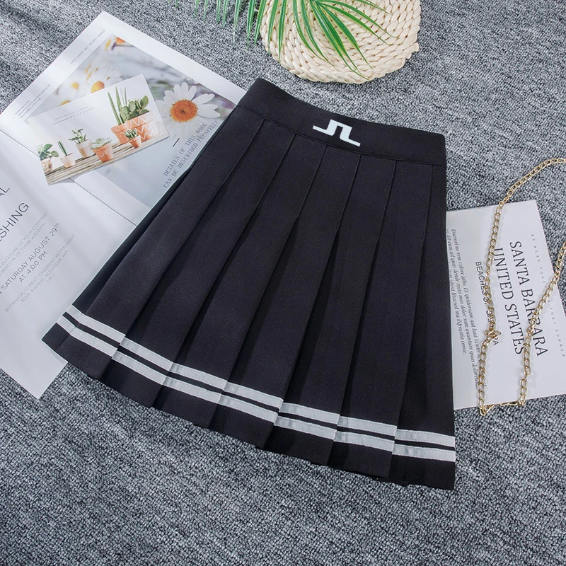 

Women Golf Clothing High Quality New Summer Ladies Golf Short Pleated Skirt Fashion Sports Tennis J Lindeberg Golf Skirt