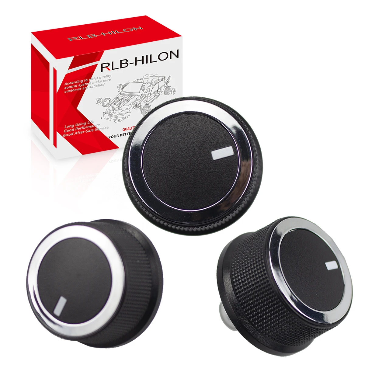 

3PCS Air Conditioning Heater Temperature Control Knob 84141127 for Chevrolet 2008-2017 84793085