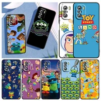 cute toy story disney for xiaomi redmi note 10s 10 k50 k40 gaming pro 10 9at 9a 9c 9t 8 7a 6a 5 4x black soft phone case