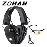 zohan military hearset electronic shooting ear protector tactical equipment hunting earmuffs anti noise airsoft accessories