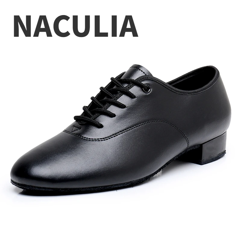 Новинка, мужские туфли для танцев латинский современный танец Hall Tango, Детские мужские туфли для танцев по национальному стандарту, черные, белые туфли на низком каблуке 2,5