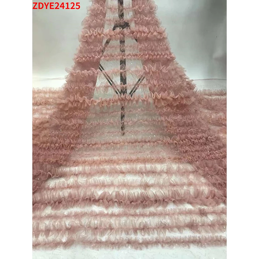 Большая Акция Африканский 3d кружевной текстиль великолепная анкарская тюль