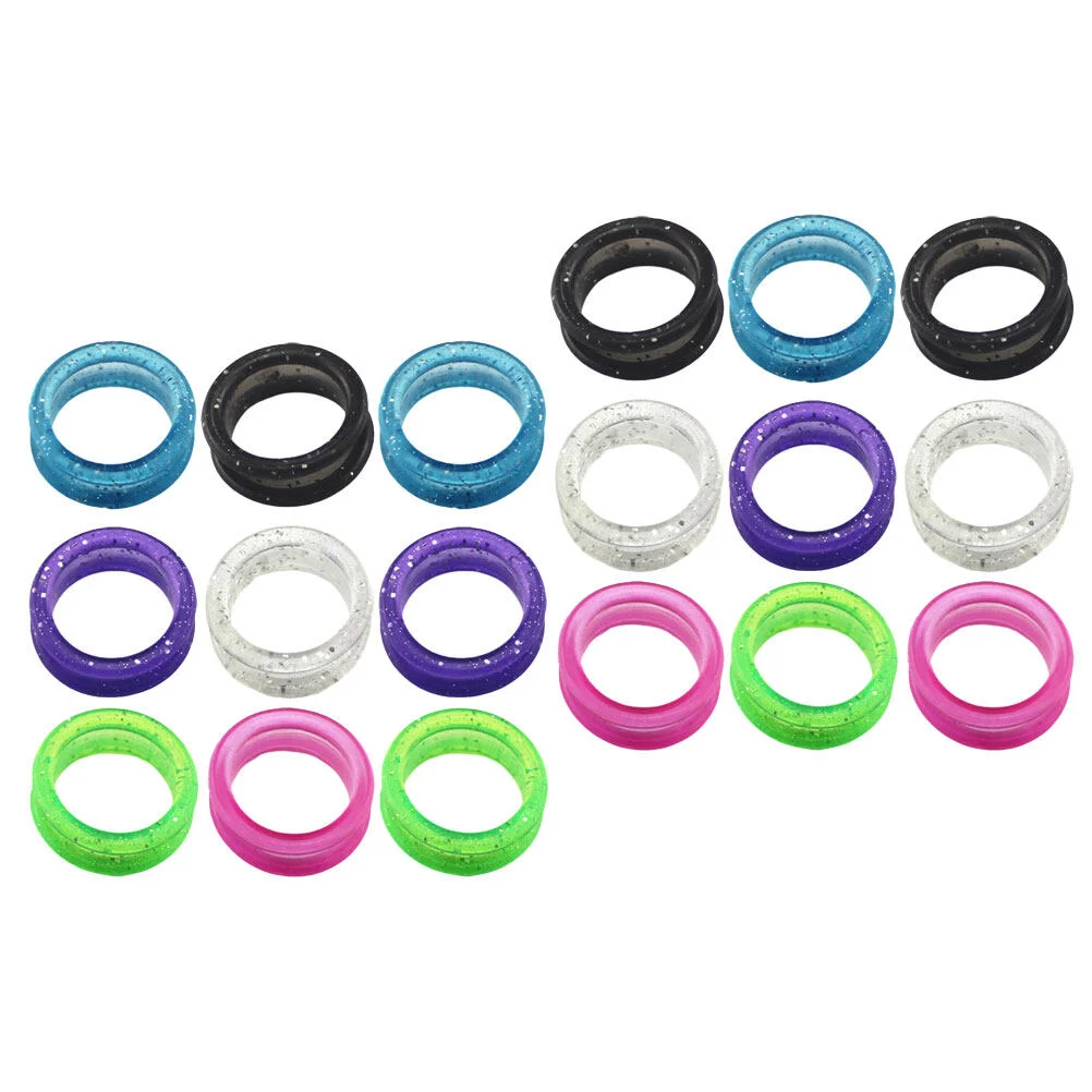 

Scissors Silicone Ring Hair Stylist Supplies Barber Tool Comfortable Shears Finger Protective Inserts Rings Hairdressing
