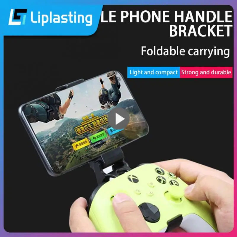 

White Universal Phone Stand Adjustable Viewing Angle Retractable Design Joystick Holder Flexible Securely Fastened Abs 90mm