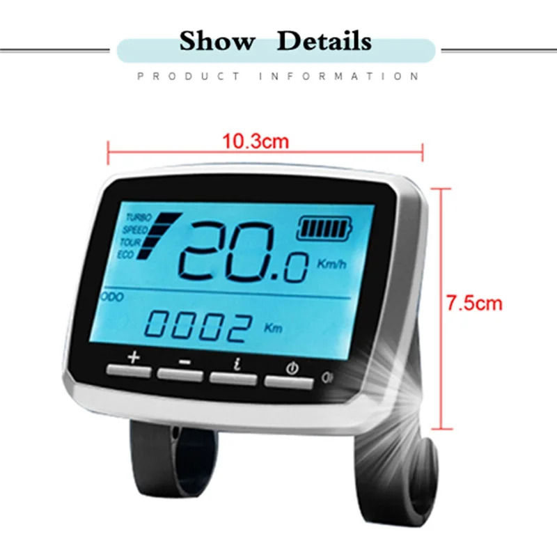 Electric Bicycle VLCD5 8Pin Display with USB Plug for TONGSHENG TSDZ2 Mid Drive Motor Accessories