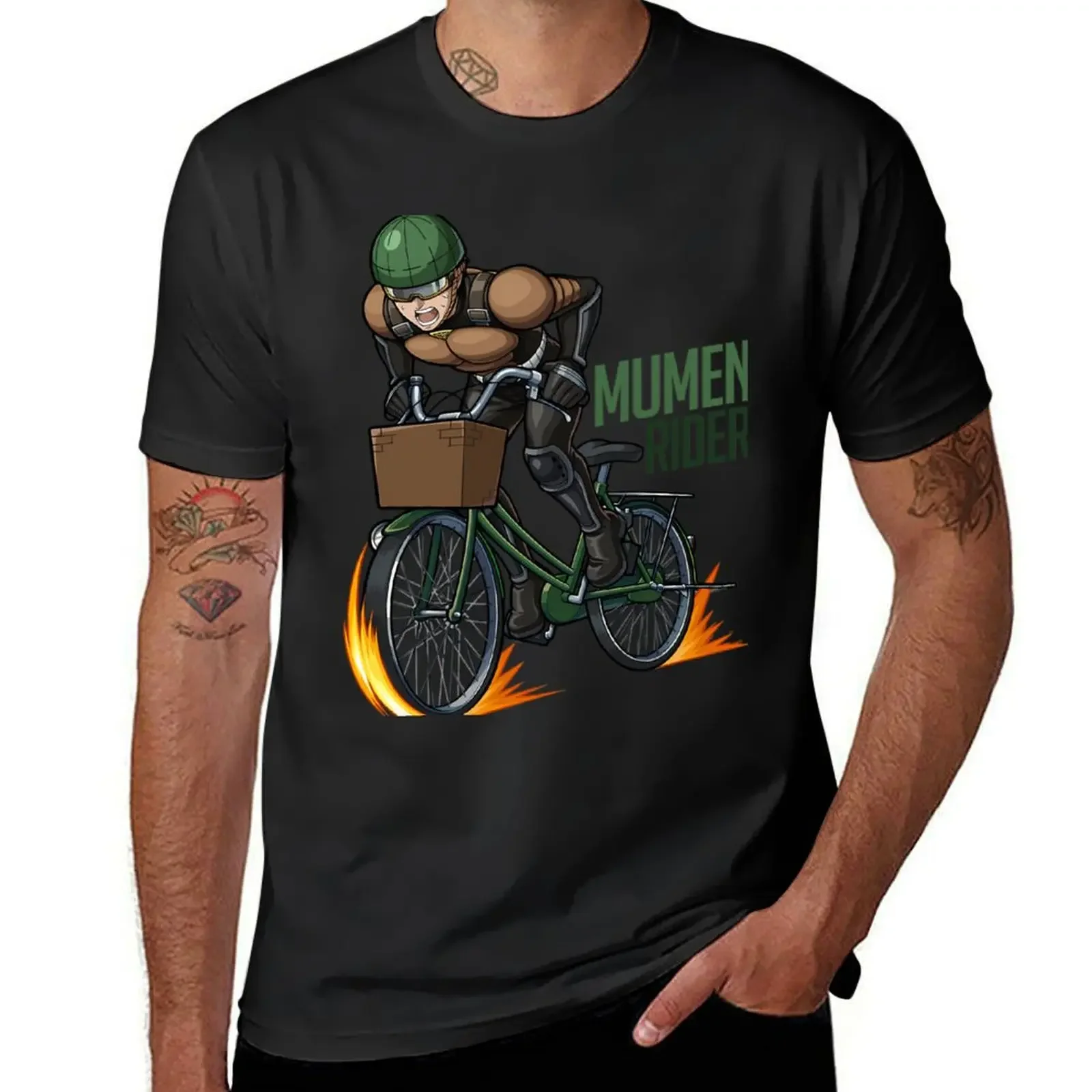 Мужская футболка MUMEN RIDER с аниме-подарком винтажная одежда простая