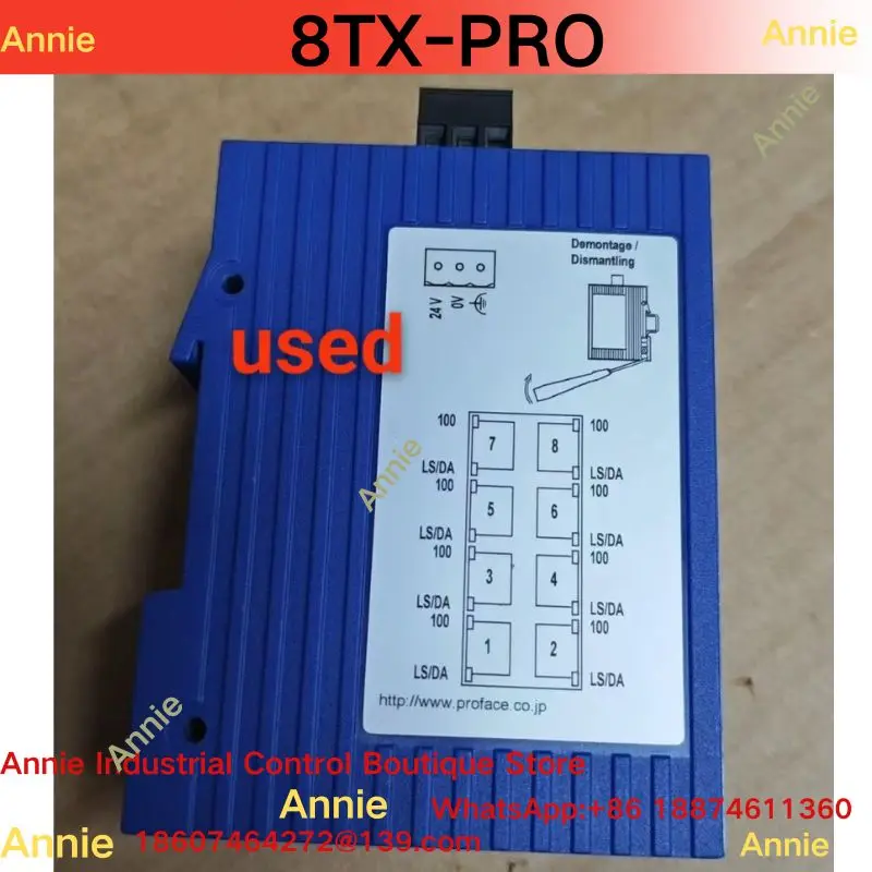 совершенно новый промышленный коммутатор 8TX-PRO (art.: 3920da42b56ef) - 3920da42b56ef