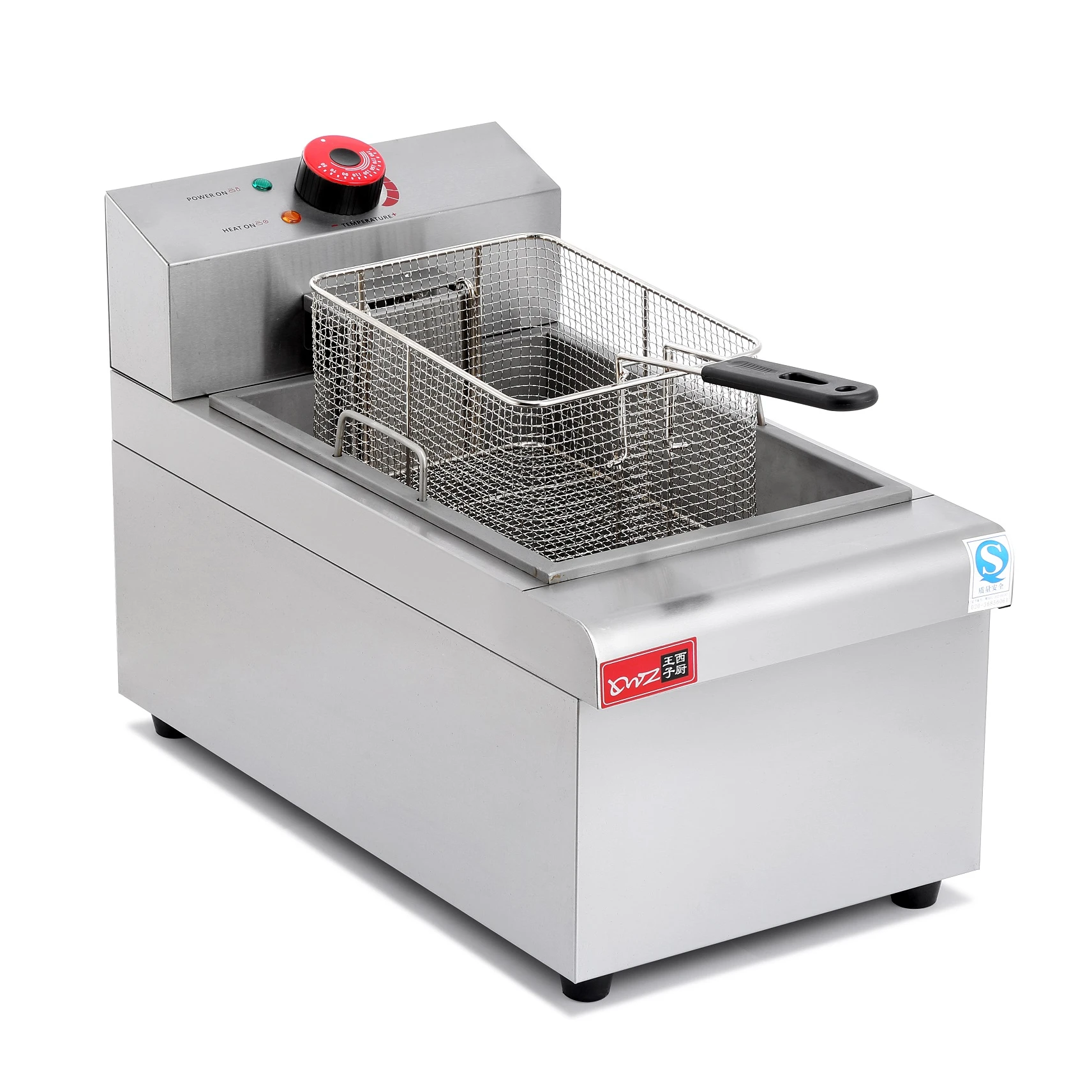 

12.5L Single-cylinder Fried Food Machine Fired Chicken Electric Deep Fryers