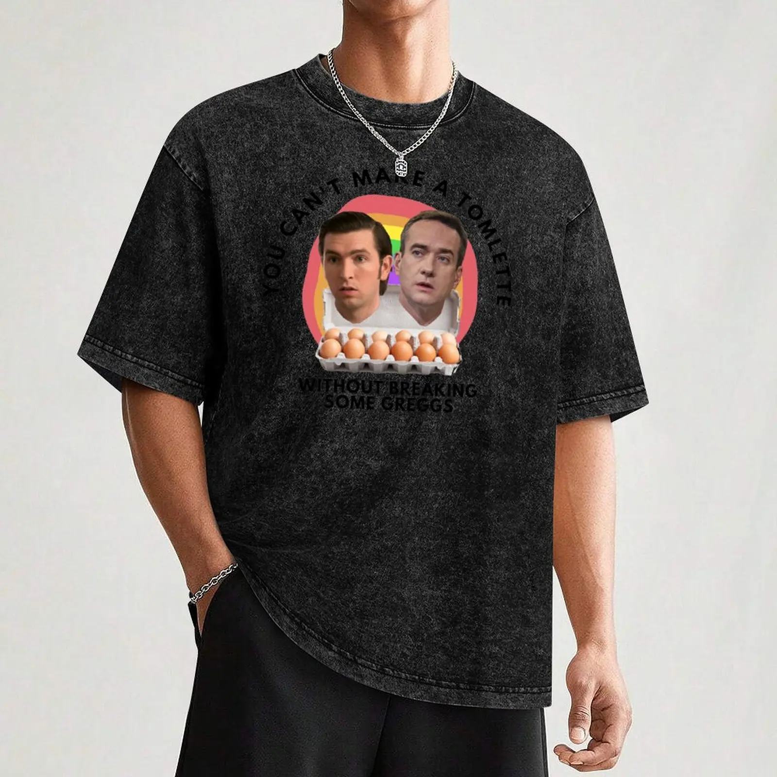 Футболка Tomlette &amp Greggs для мальчиков белая футболка с аниме мужская