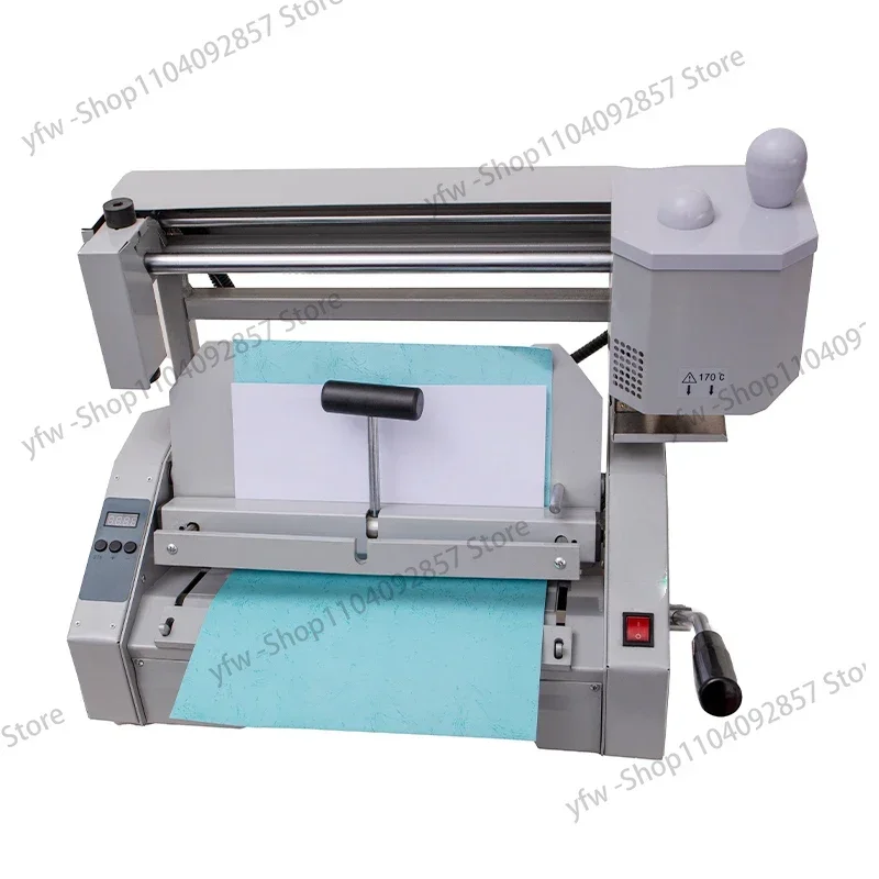 Заводская настольная автоматическая машина для переплета книг с термоплавким