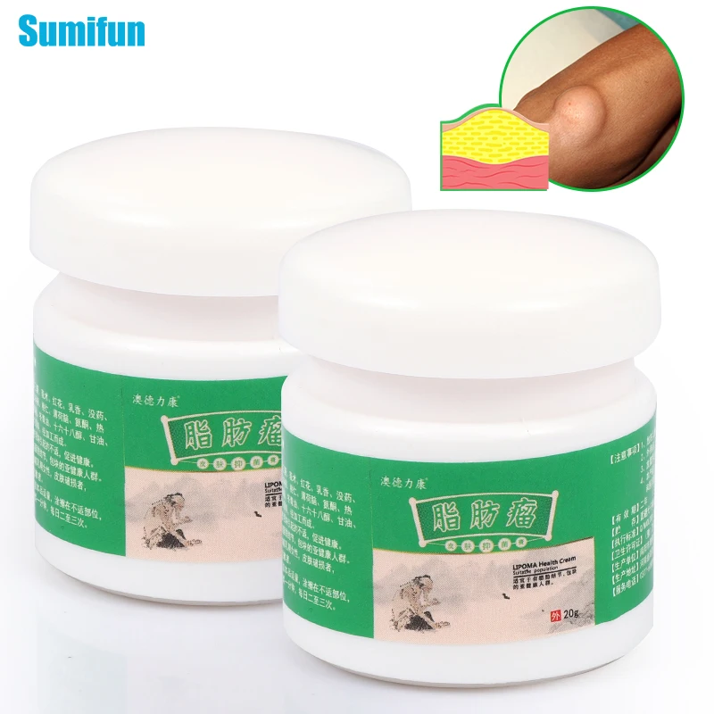 

20g Herbal Lipoma Pain Relief Ointment Multiple Anti-Tumor Peeling Fat Mass Remove Cream Medicine Lipoma Removal Medical Plaster