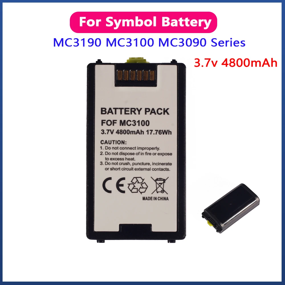 

100%New Battery For Symbol MC3190 MC3100 MC3090 MC3190R MC3090S MC3090K MC3190Z MC3190G 82-127909-02 82-127912-01,4800mAh