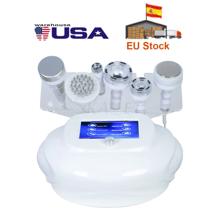 

6 In 1 80K Cavitation Slimming Machine Ultrasonic Liposuction Vacuum RF Massage Weight Loss Beauty Equipment
