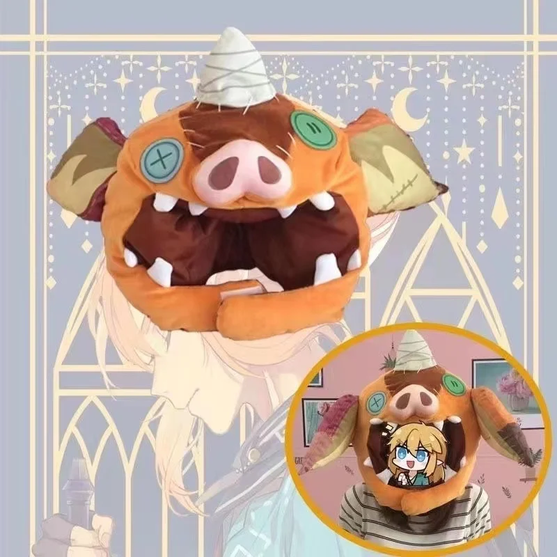 

New Legended Of Zeldas Sand Seal Hat Plush Toys Cute Soft Stuffed Cartoon Shooting Prop Dolls For Kid Birthday Christmas Gift