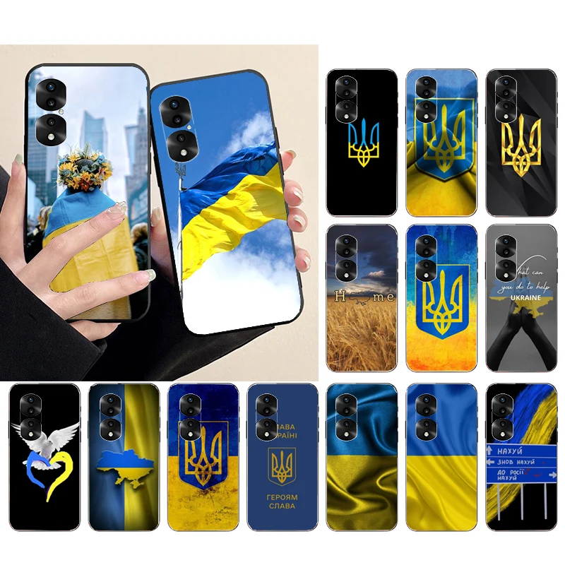 

Ukraine flag Phone Case for Huawei P50 Pro P30 P40 Lite P40Pro P20 lite Mate 50 20Pro 20lite Y6P Y5P Y9A Nova 70 Funda