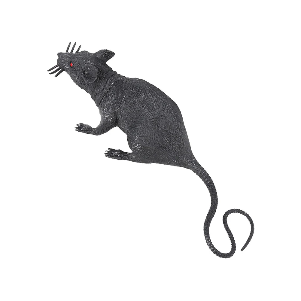 

Kitten Toy Simulation Mouse Trick Animal Props Halloween Prank Mice Plastic Artificial