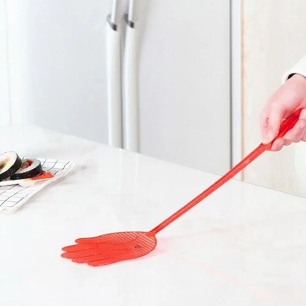 

4Pcs Fashion Fly Swat Shatter All Match Tear Resistant Long Lasting Comfortable Grip Charming Fly Swatter