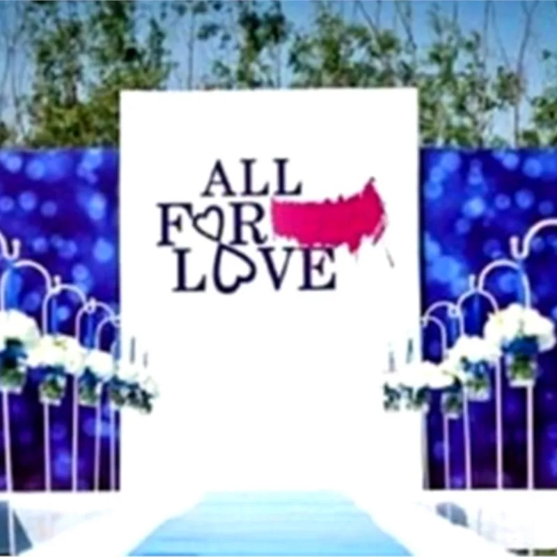 

Free Shipping White Wedding Hook Road Lead For Wedding Flower Rack Wedding Stand Wedding Prop 10pcs/lot
