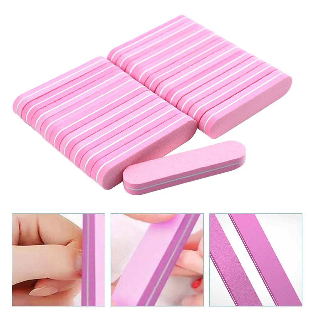

20 Pcs King Mini Nail File Professional Buffing Block Sponge Lightweight Buffer Car Double sided tape