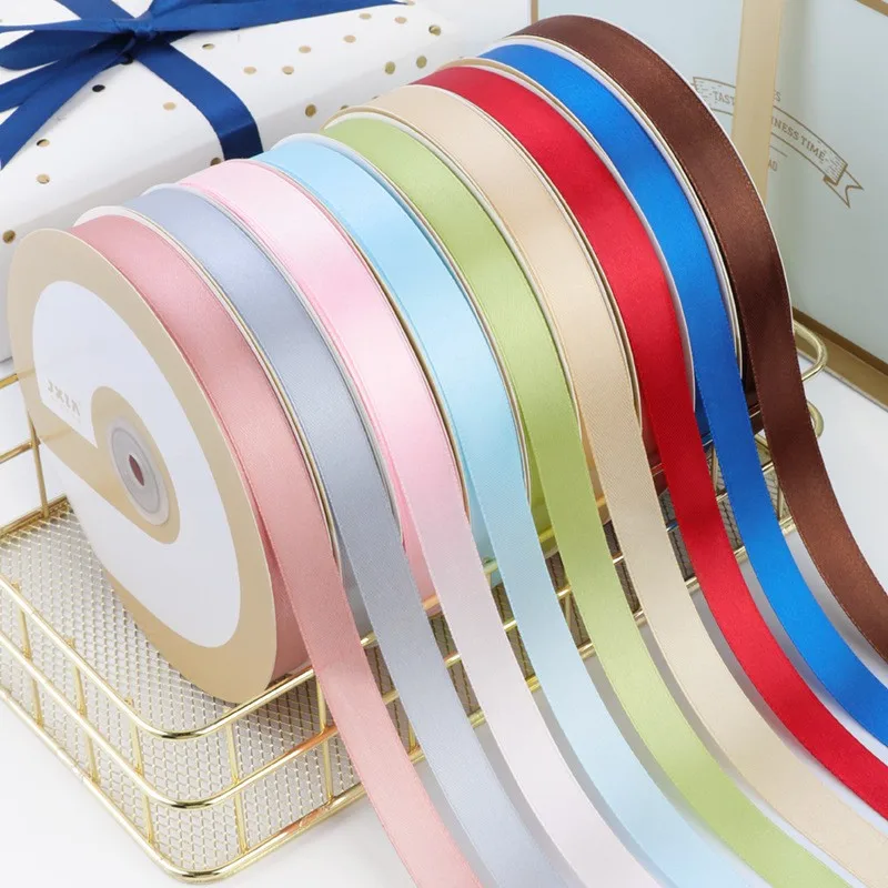 

Grosgrain Ribbon For DIY Craft Flower Ribbons 2CM Coloful Wedding Party Decoration Satin Apparel Hair Bows Gift Wrapping