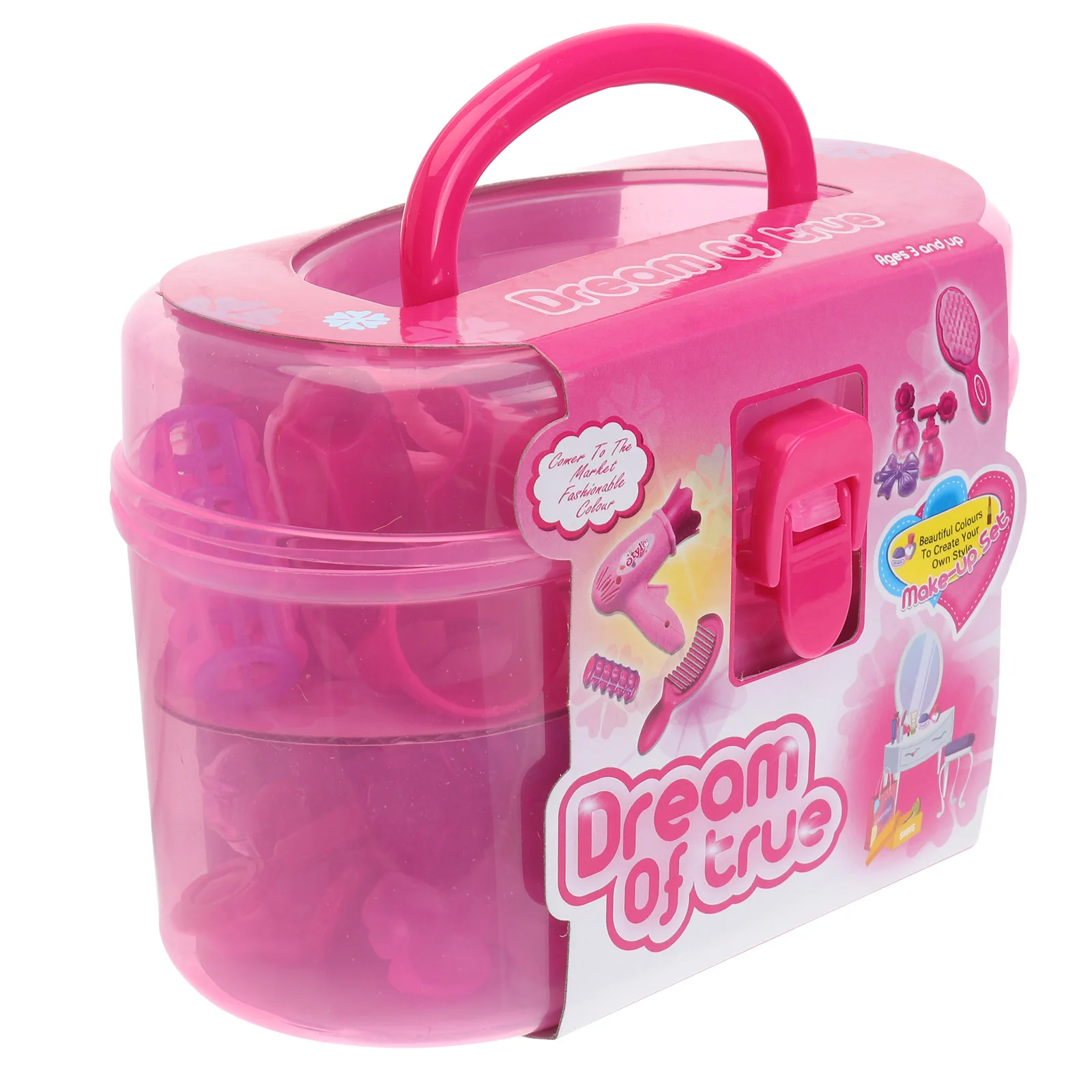 

Kidcraft Playset Beauty Bag Carry Case Toy Children's Comb Hair Tools Toys