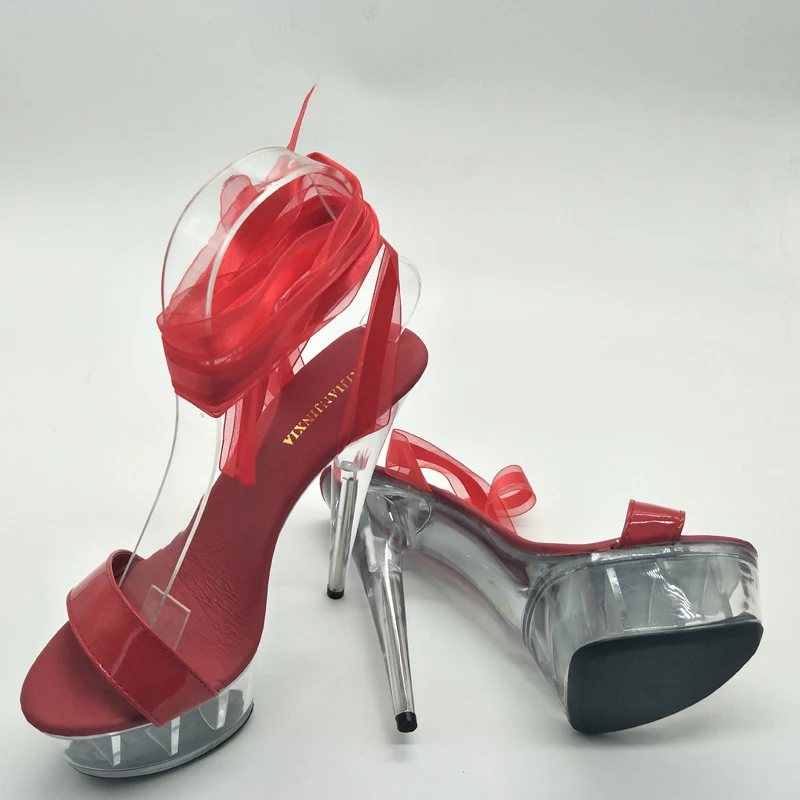 LAIJIANJINXIA/Новые пикантные экзотические туфли из искусственной кожи для танцев на