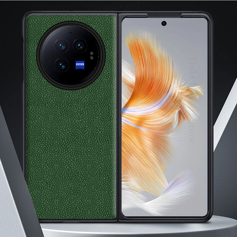 Кожаный противоударный чехол для телефона Vivo X Fold3 Pro 5G vivo Fold 3 кобура Protevtor