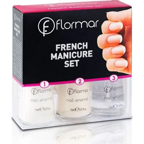 Flormar-Nail Polish-French Manicure Set 227 Na-Na 8690604116003 34000003 | Красота и здоровье