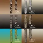 Ремешок силиконовый для Apple Watch Band 44 40 41 45 38 мм 42 мм, браслет с леопардовым принтом для iWatch Series 7 6 SE 5 4 2 3