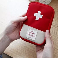 portable first aid kit travel outdoor camping useful mini medicine storage bag camping emergency survival bag pill case