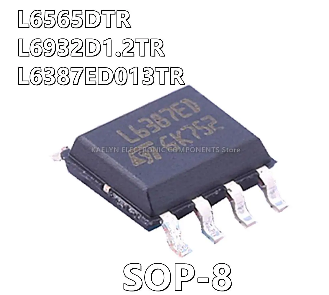 10 шт./лот L6565DTR L6565D L6932D1.2TR L693212 L6387ED013TR L6387ED привод полумостовых ворот IC инвертор 8-SOIC
