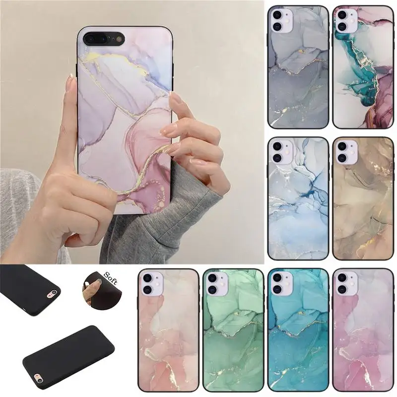 

Marbles Phone Case fundas shell cover for Samsung A51 A52 A71 A72 A80 A91 A20E A32 A31 A21 A11