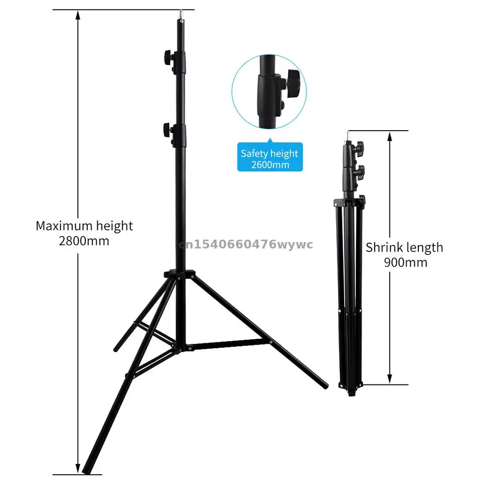 

Studio Photography Light Stand Telescopic Camera Tripod Mobile Phone