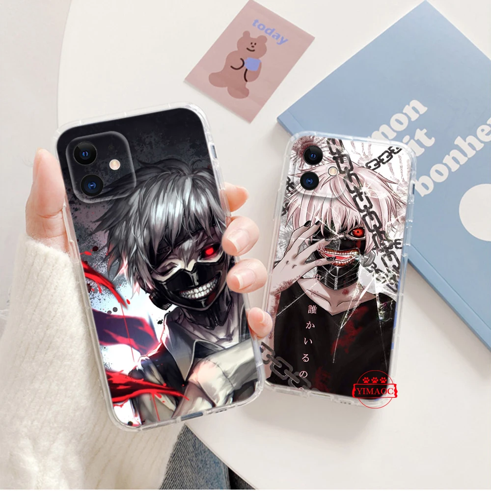 T174 Токийский Гуль аниме мягкая фотография для Moto G Play E20 E4 E40 E5 E6 E6S E7 Power Edge 20 Lite Pro G200