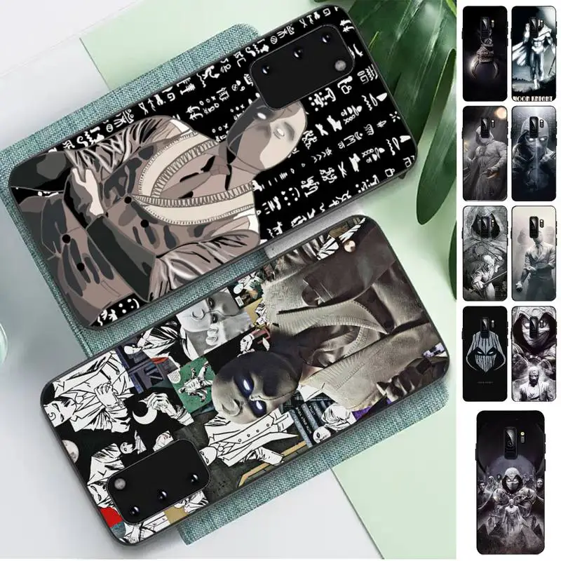 

Marvel moon knight Phone Case for Samsung S10 21 20 9 8 plus lite S20 UlTRA 7edge