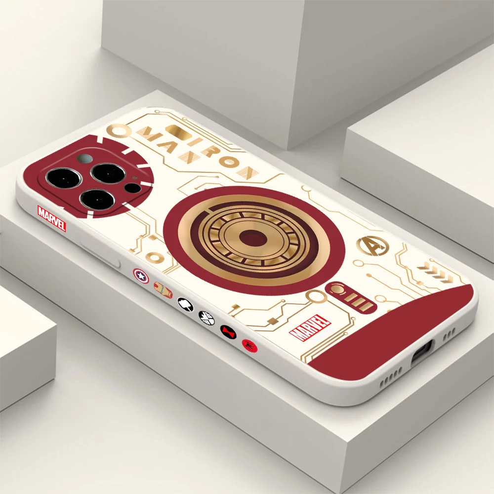 Чехол для телефона Капитан Америка Железный человек Xiaomi Redmi 14C 13C 12C 10C 9C 10A Note 13 12 11 10