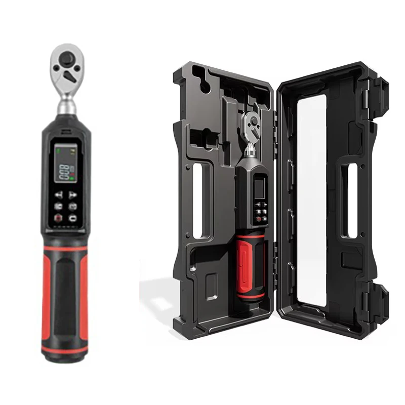 

Цифровой динамометрический ключ 1/4" 0,45-30 Нм хромованадиевый