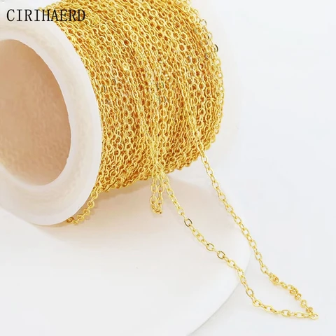 Цепочка CIRIHAERD 14K/серебристого золота