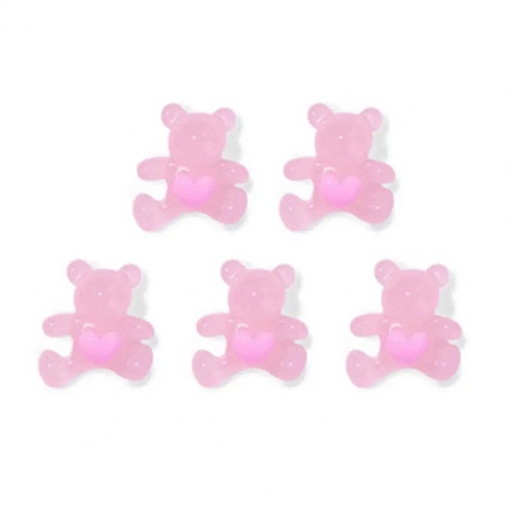 

5 шт., украшения для ногтей, Изысканная форма, устойчивые к выцветанию, очаровательные украшения для ногтевого дизайна своими руками, подход...